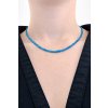 Apatite necklace 45 cm