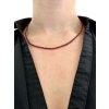 Garnet necklace 45 cm (2,5mm)