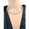 Zircon necklace 45 cm (3,5mm)