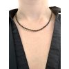 Obsidian necklace 45 cm (3mm)