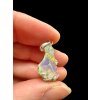 Silver precious opal pendant