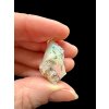 Silver precious opal pendant