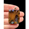 Silberanhänger aus australischem Boulder-Opal