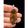 Silberanhänger aus australischem Boulder-Opal