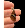 Silberanhänger aus australischem Boulder-Opal