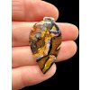 Silberanhänger aus australischem Boulder-Opal