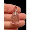 Silver pendant made of crystal with rutile – Brazil