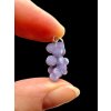 Silver grape chalcedony pendant