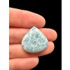 Larimar Cabochon – Dominikanische Republik