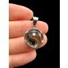 Yin and Yang pendant made from the Aletai and Sericho meteorites