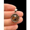 Yin and Yang pendant made from the Aletai and Sericho meteorites
