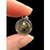 Yin and Yang pendant made from the Aletai and Sericho meteorites