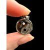 Yin and Yang pendant made from the Aletai and Sericho meteorites