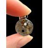 Yin and Yang pendant made from the Aletai and Sericho meteorites