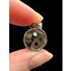 Yin and Yang pendant made from the Aletai and Sericho meteorites