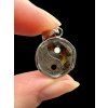 Yin and Yang pendant made from the Aletai and Sericho meteorites