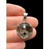 Yin and Yang pendant made from the Aletai and Sericho meteorites