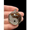 Yin and Yang pendant made from the Aletai and Sericho meteorites