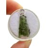 Silver moldavite pendant in a box – random piece