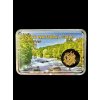0,1g of gold in box – Otava, CZ