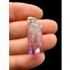 Silver pendant made of amethyst