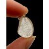 Silver pendant made of crystal with rutile – Brazil
