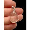 Silver pendant made of crystal with rutile – Brazil