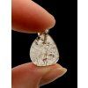 Silver pendant made of crystal with rutile – Brazil