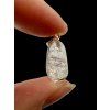 Silver pendant made of crystal with rutile – Brazil