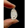 Silver pendant made of crystal with rutile – Brazil