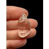 Silver pendant made of crystal with rutile – Brazil