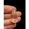 Silver pendant made of crystal with rutile – Brazil