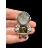 Astronaut pendant made from meteorites Aletai and Sericho