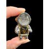Astronaut pendant made from meteorites Aletai and Sericho