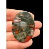 Brecciated jasper cabochons – Africa