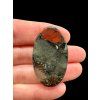 Brecciated jasper cabochons – Africa