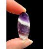 Zonální ametyst kabošon – Namibie