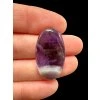 Zonal amethyst cabochons – Namibia