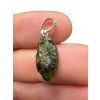 Silver moldavite pendant 1g