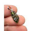 Silver moldavite pendant 1g