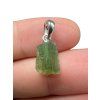 Silver moldavite pendant 0,8g