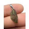 Silver moldavite pendant 0,9g
