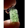 Silver moldavite pendant 0,8g