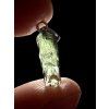 Silver moldavite pendant 0,6g