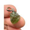 Silver moldavite pendant 1g
