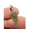 Silber Moldavit Anhänger 0,6g