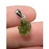Silver moldavite pendant 0,7g
