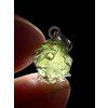Silver moldavite pendant 0,7g