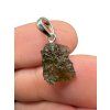 Silver moldavite pendant 0,9g