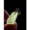 Silver moldavite pendant 0,8g